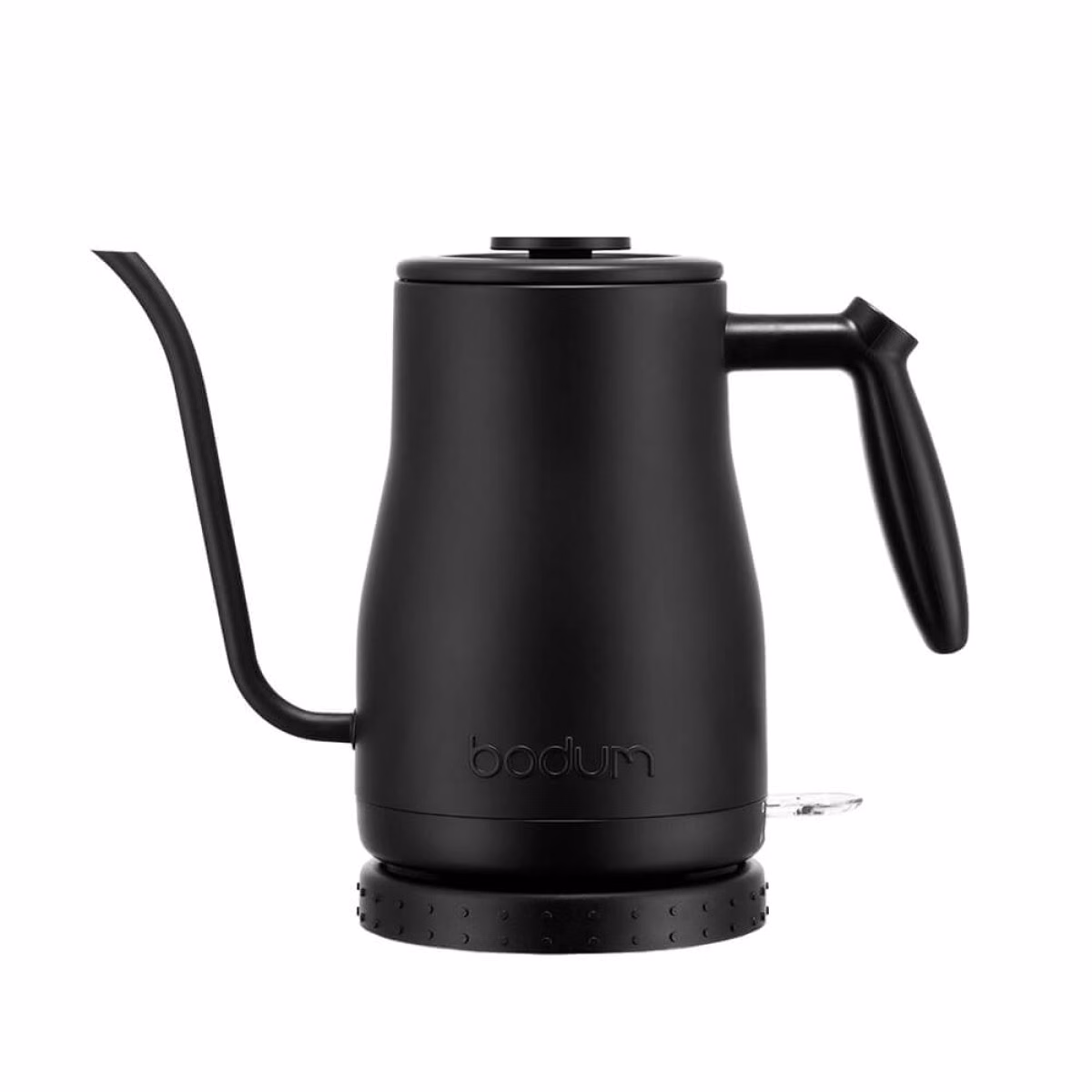 Custom Bodum Gooseneck Electric Water Kettle 1.0 L, Black, front view