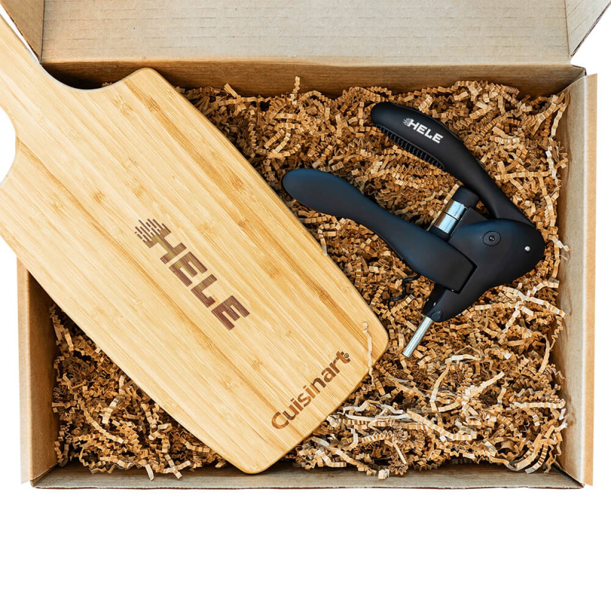 Custom Brie & Wine Set with Custom Logo