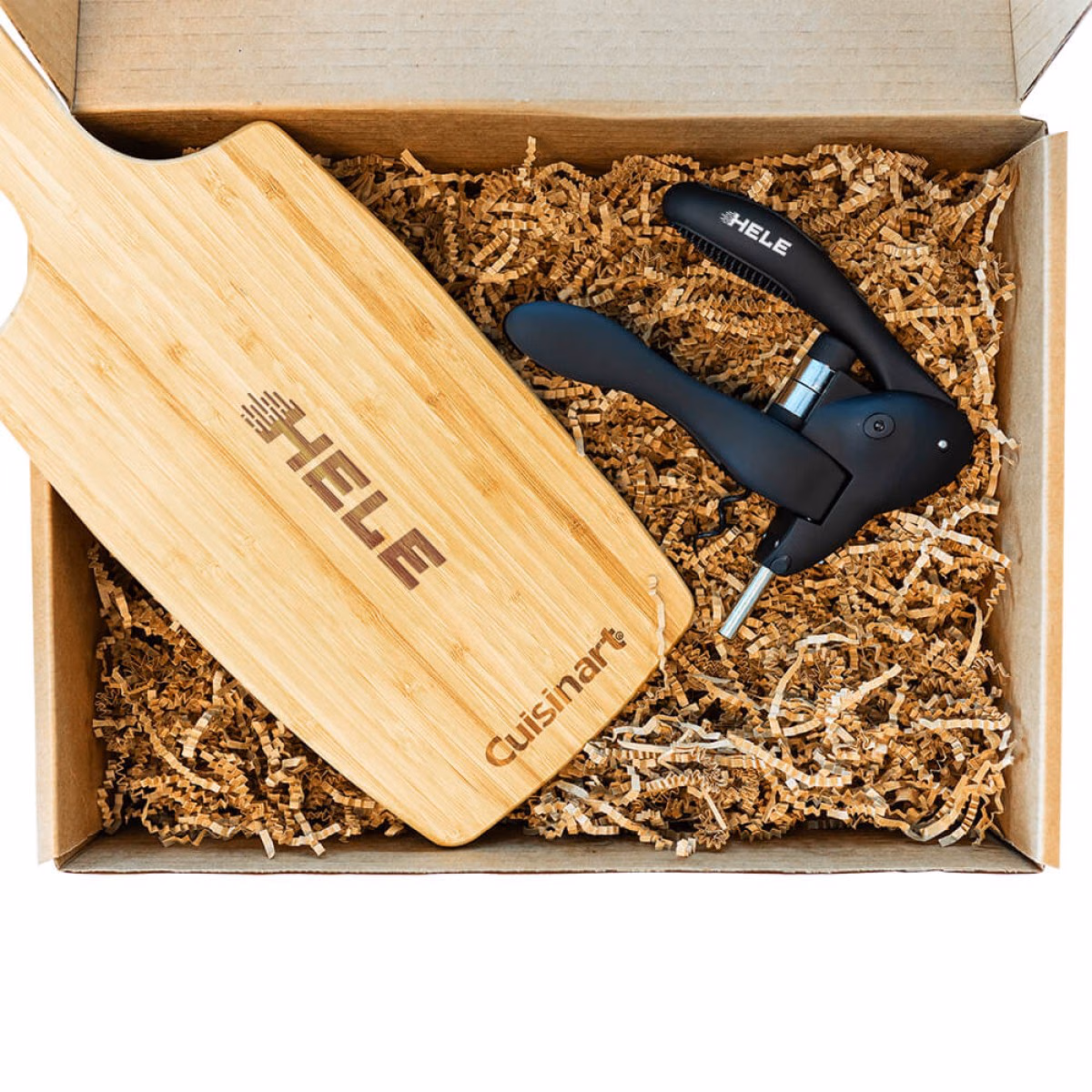 Custom Brie & Wine Set with Custom Logo