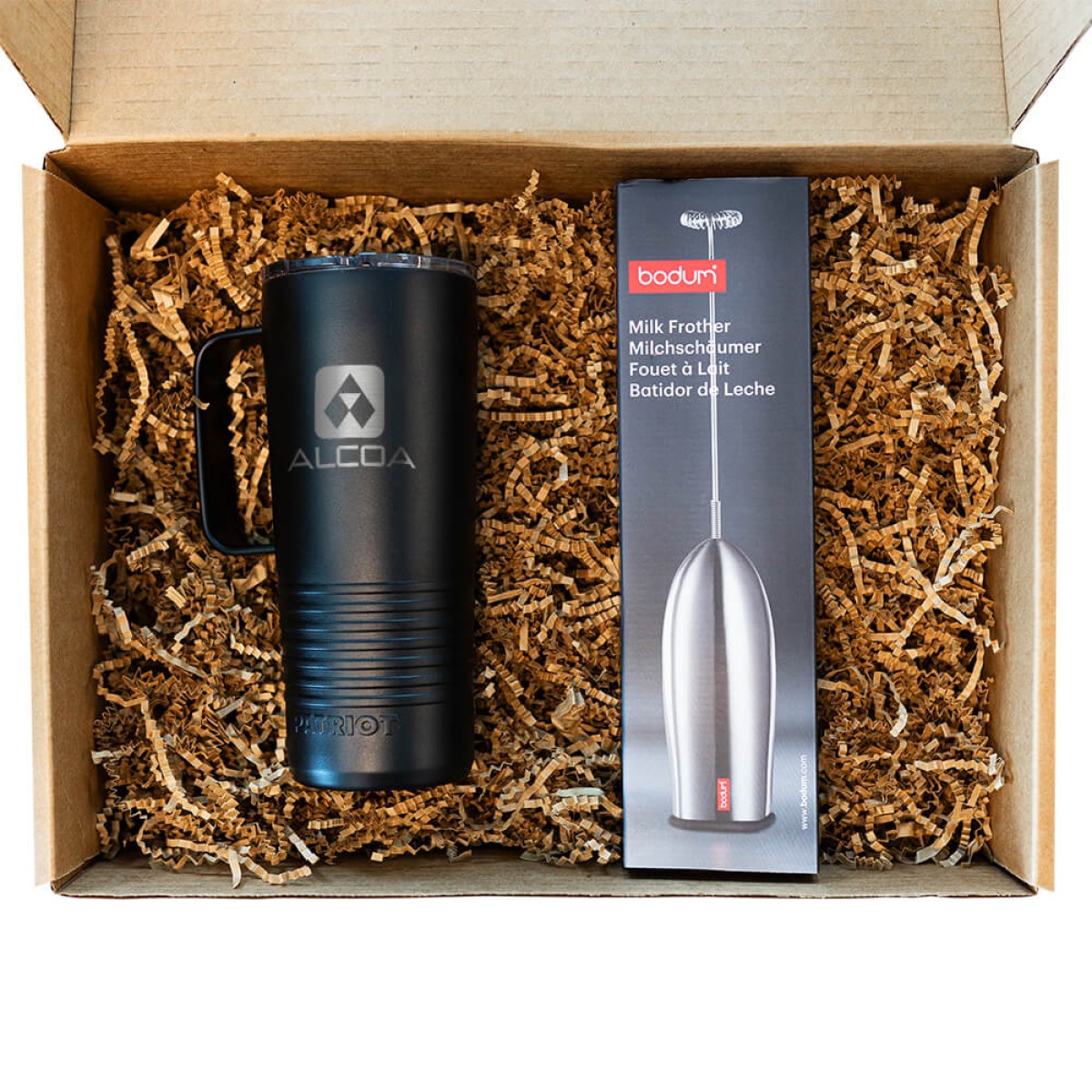 Custom Coffee Plus Set with Custom Logo