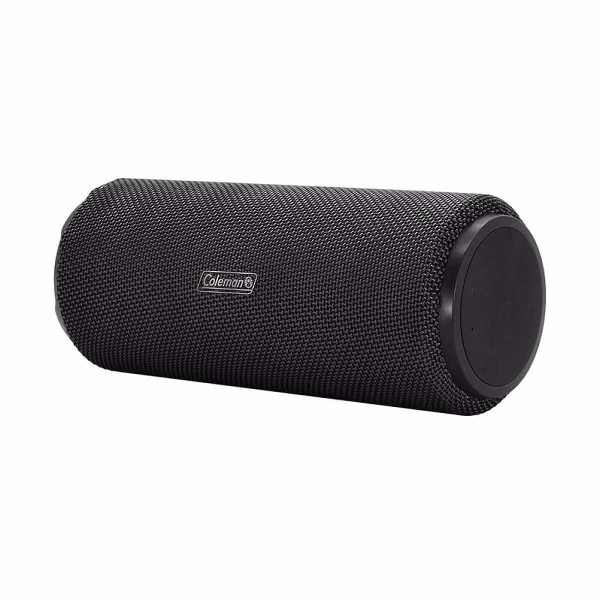 Custom COLEMAN Portable Waterproof Bluetooth Speaker, Black, front view