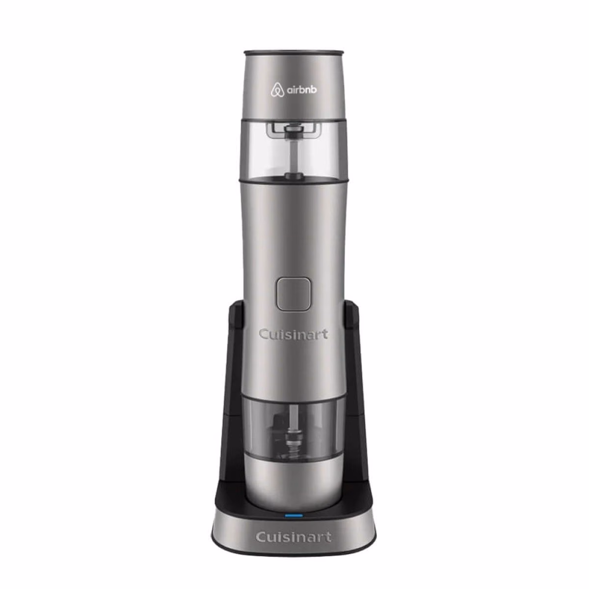 Custom Cuisinart Rechargeable Salt, Pepper, & Spice Mill, Silver, with custom logo area