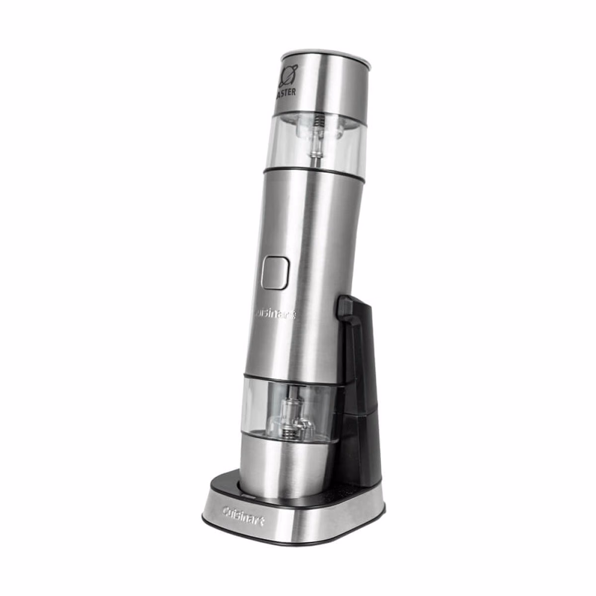 Custom Cuisinart Rechargeable Salt, Pepper, & Spice Mill, Silver, detail view
