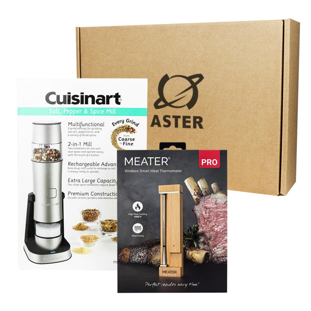 Custom Grill Master Set in Walnut - Alternate