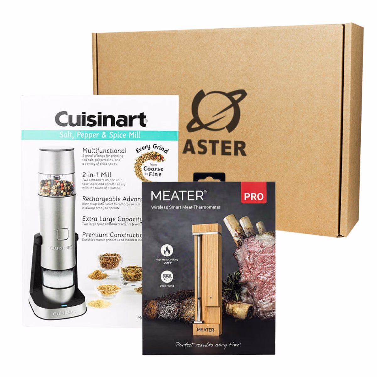 Custom Grill Master Set in Walnut - Alternate