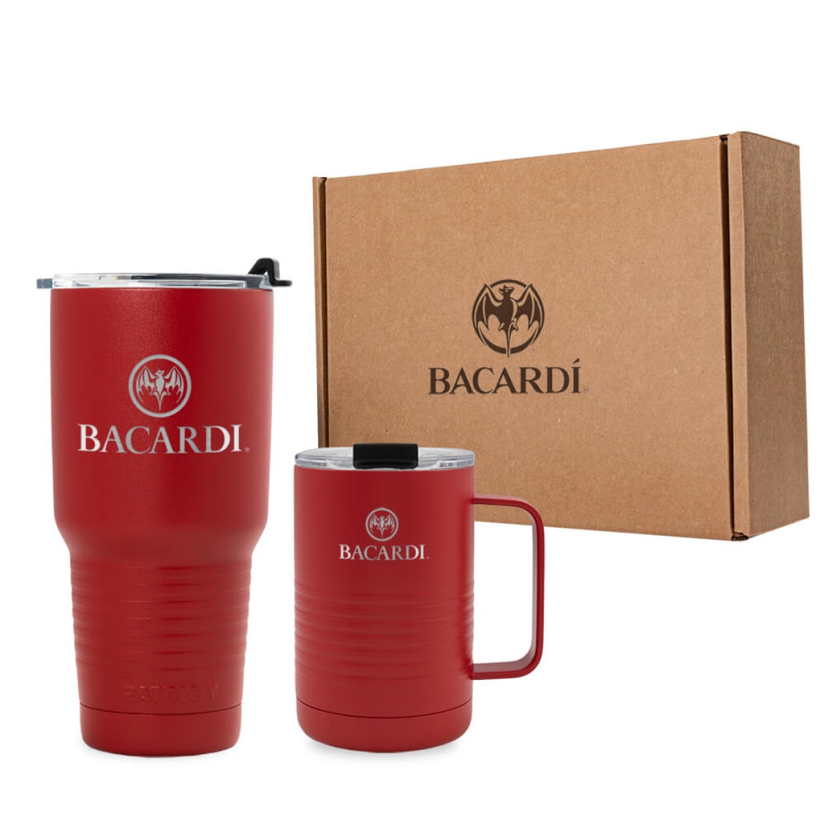 Custom Patriot Hydrate Gift Set in Red - Decorated