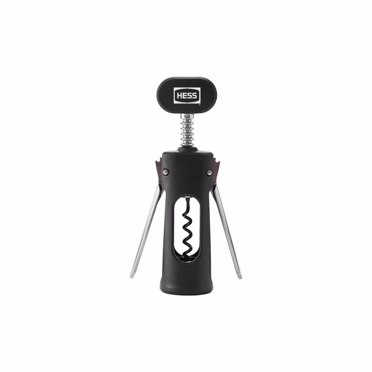 Custom Rabbit Corkscrew, Black, angle view