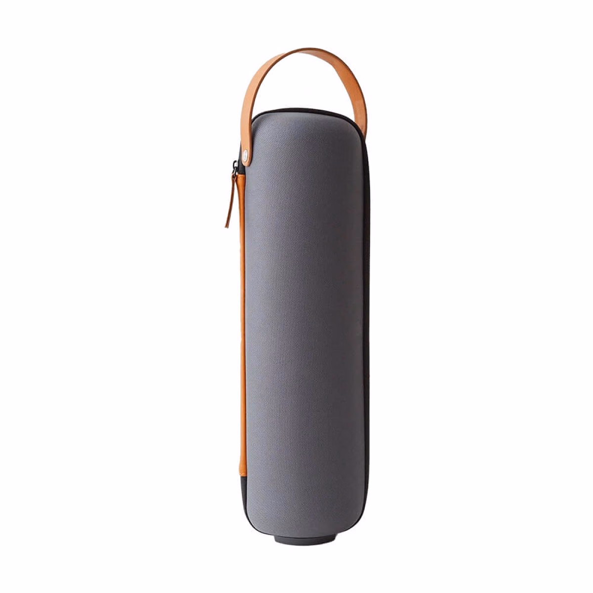 Custom Rabbit Wine Bottle Carrier, Grey, front view
