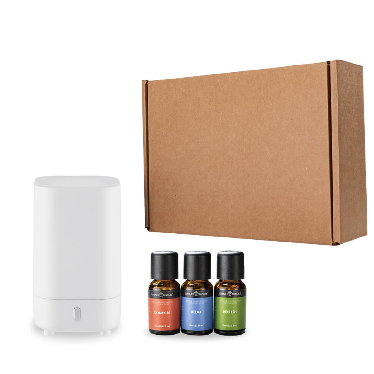 Custom Serene House Spa Kit in White - Blank