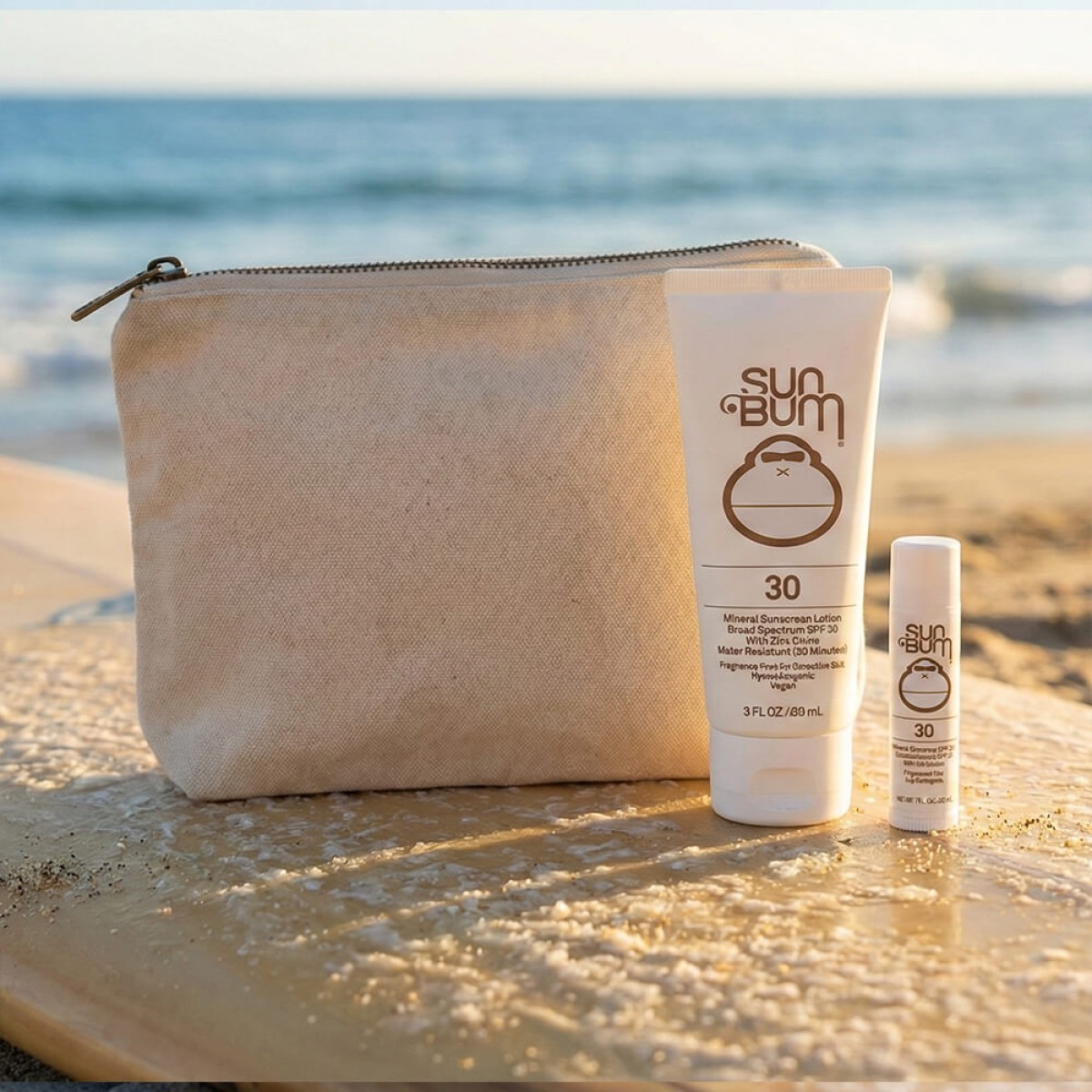 Custom Sun Bum Mineral Kit in White - Alternate