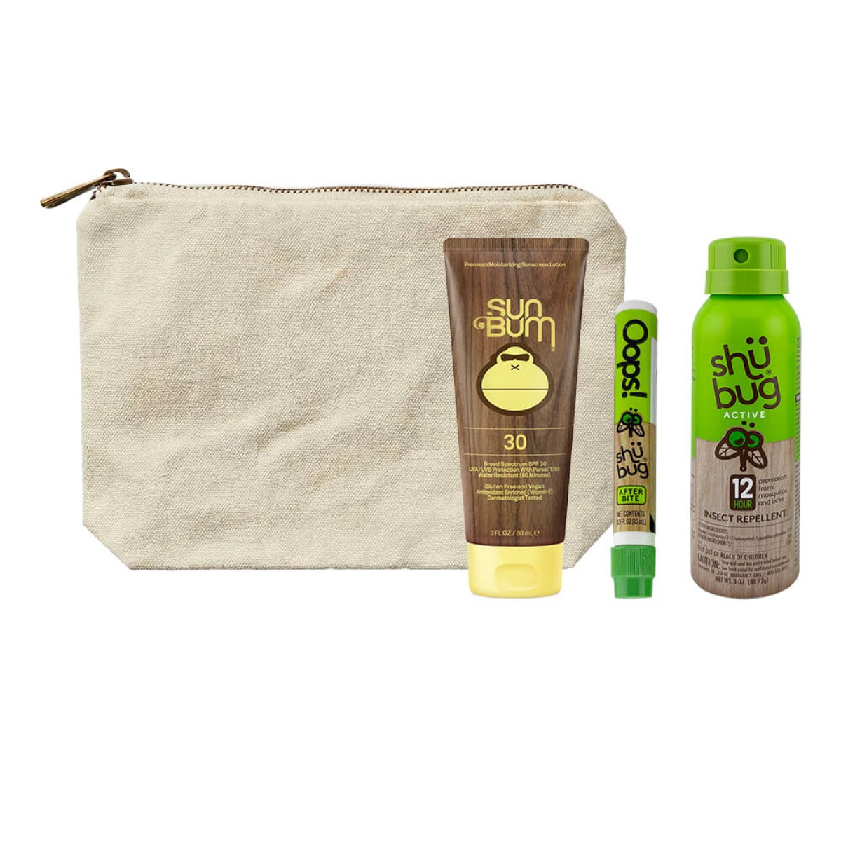 Custom Sun Bum Outdoor Adventure Kit in White - Blank
