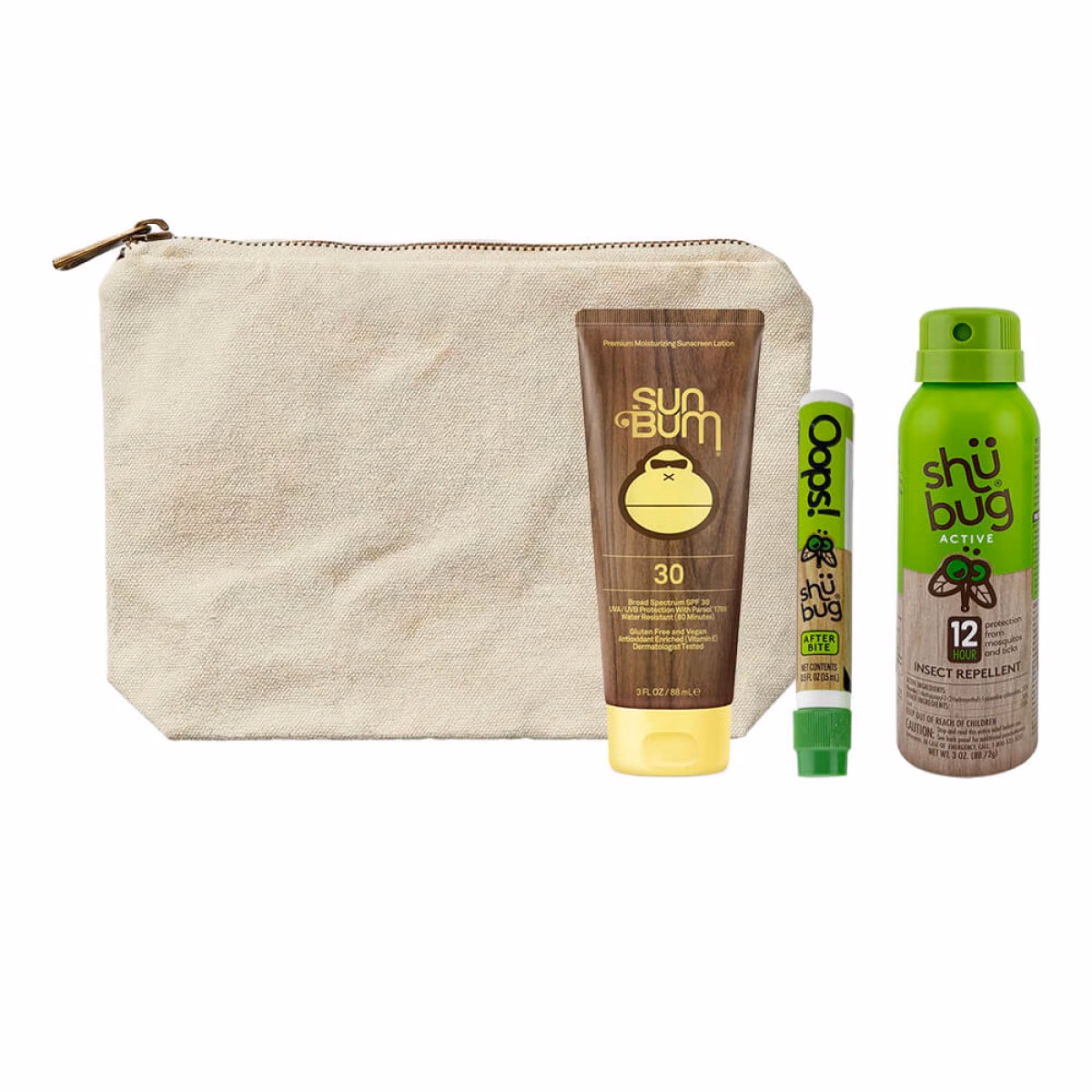 Custom Sun Bum Outdoor Adventure Kit in White - Blank