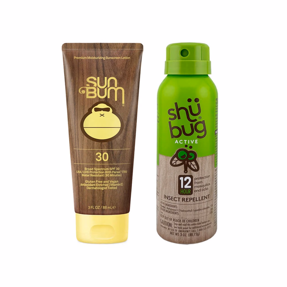 Custom Sun Bum Summer Kit, White, angle view