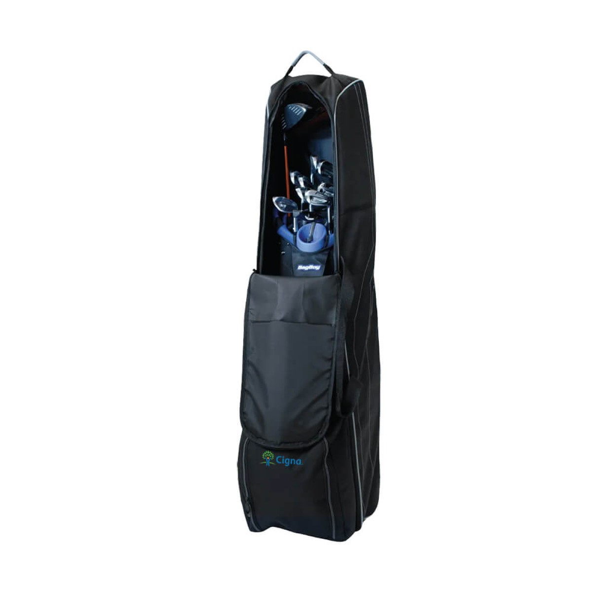 Custom Bag Boy T-460 Travel Cover in Black - Decorated