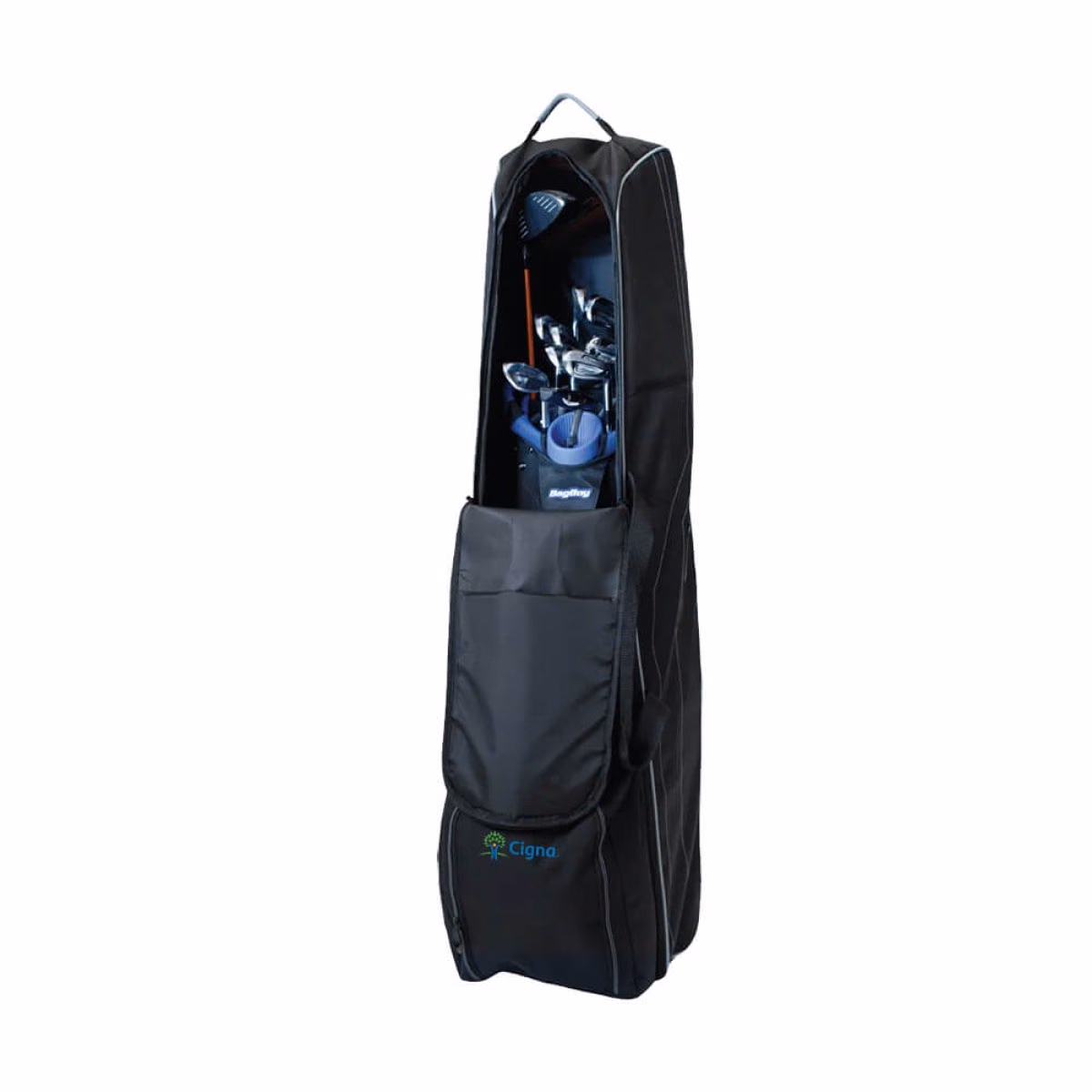 Custom Bag Boy T-460 Travel Cover in Black - Decorated