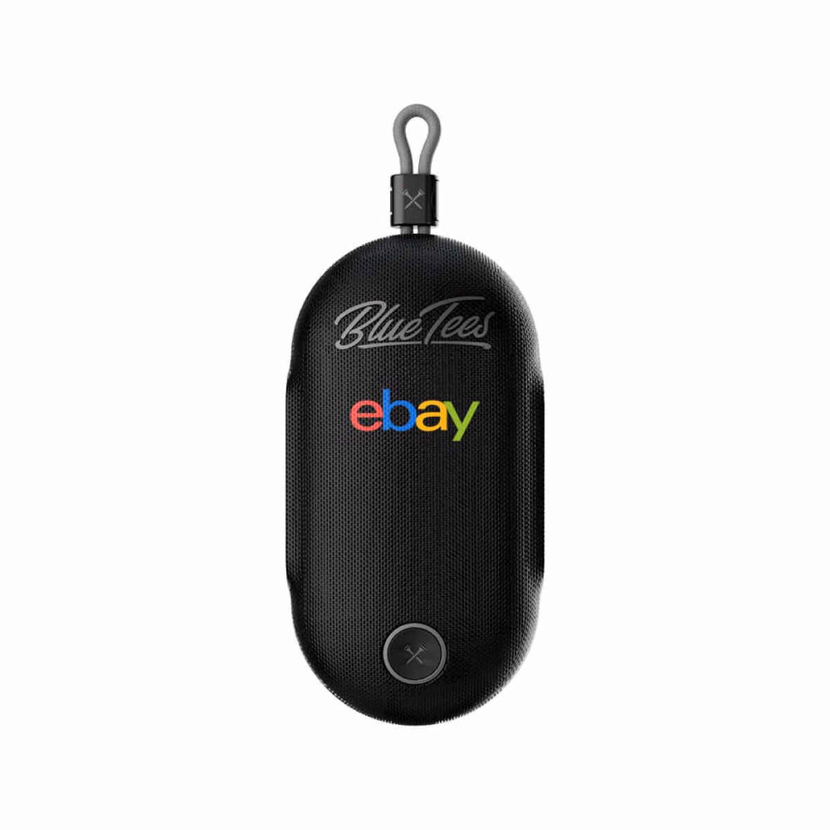 Custom Blue Tees Player Go GPS Speaker in Black - Alternate