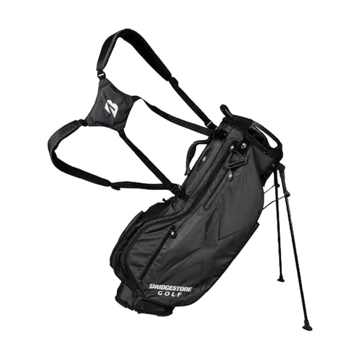 Custom Bridgestone Tour B 14-Way Stand Bag in Black - Alternate