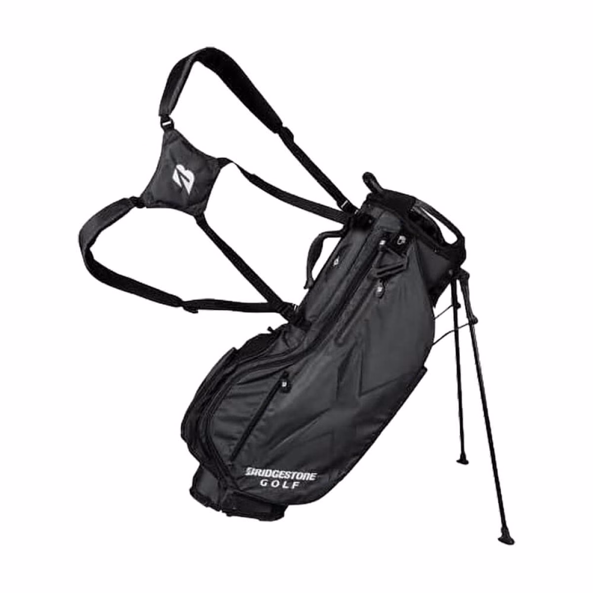 Custom Bridgestone Tour B 14-Way Stand Bag in Black - Alternate