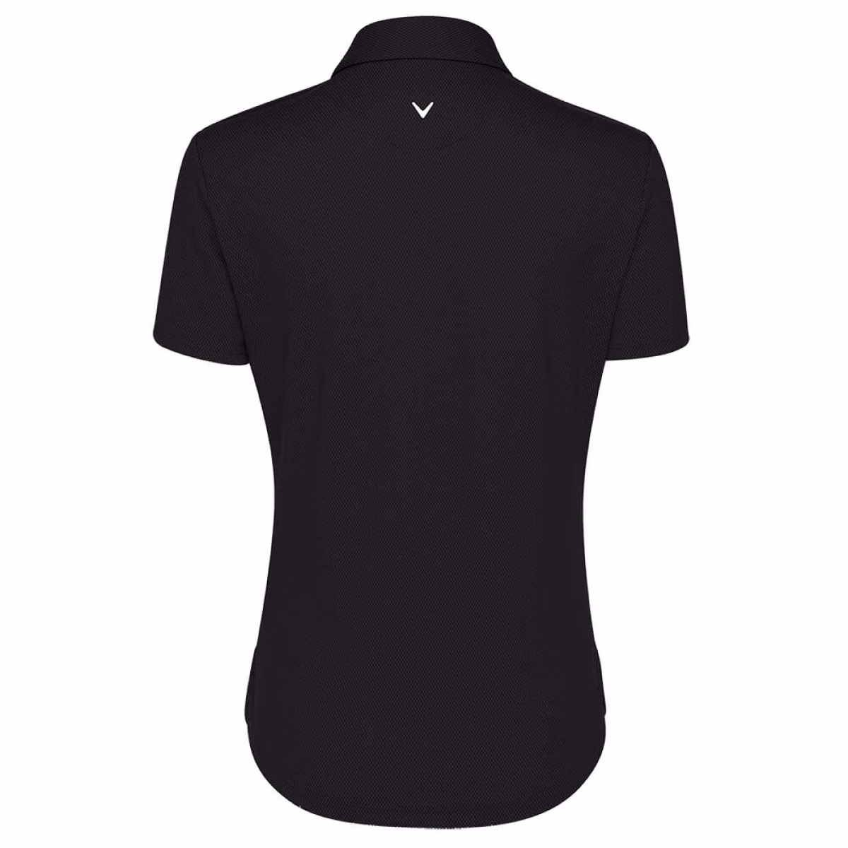 Custom Callaway Birdseye Ladies Polo in Black - Alternate