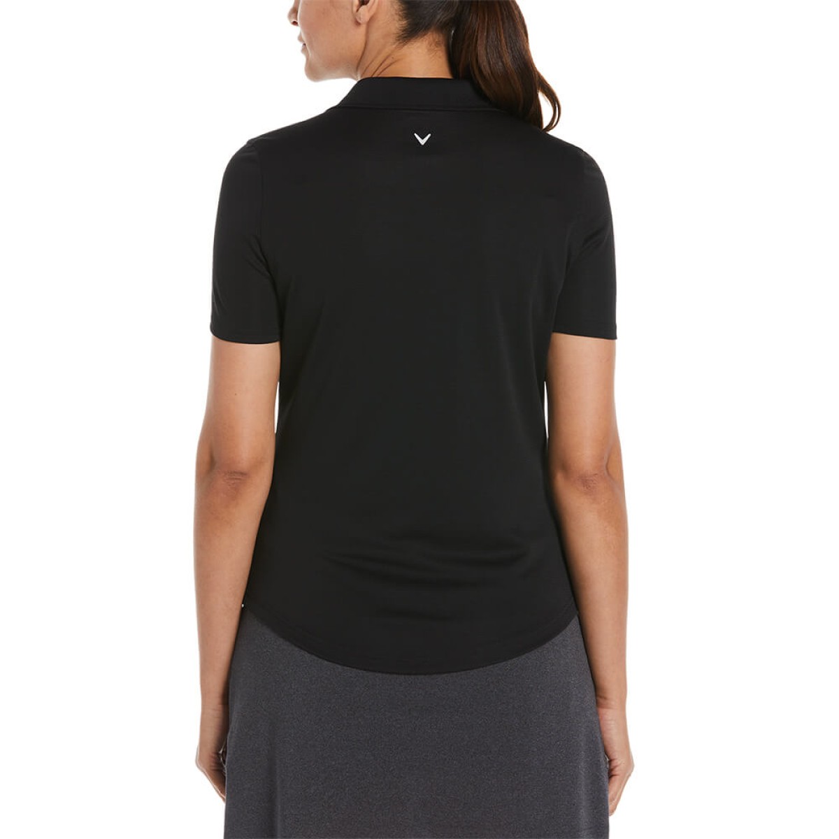 Custom Callaway Core Performance Ladies Polo in Black - Alternate