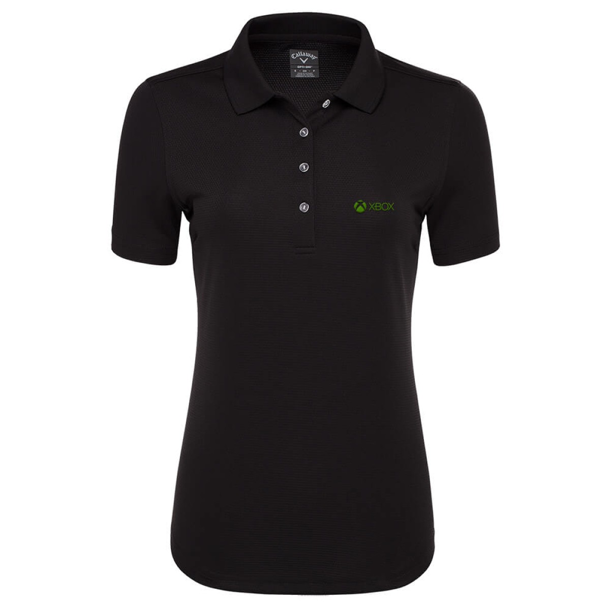 Custom Callaway Core Performance Ladies Polo in Black - Decorated
