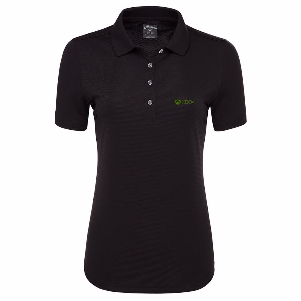 Custom Callaway Core Performance Ladies Polo in Black - Decorated