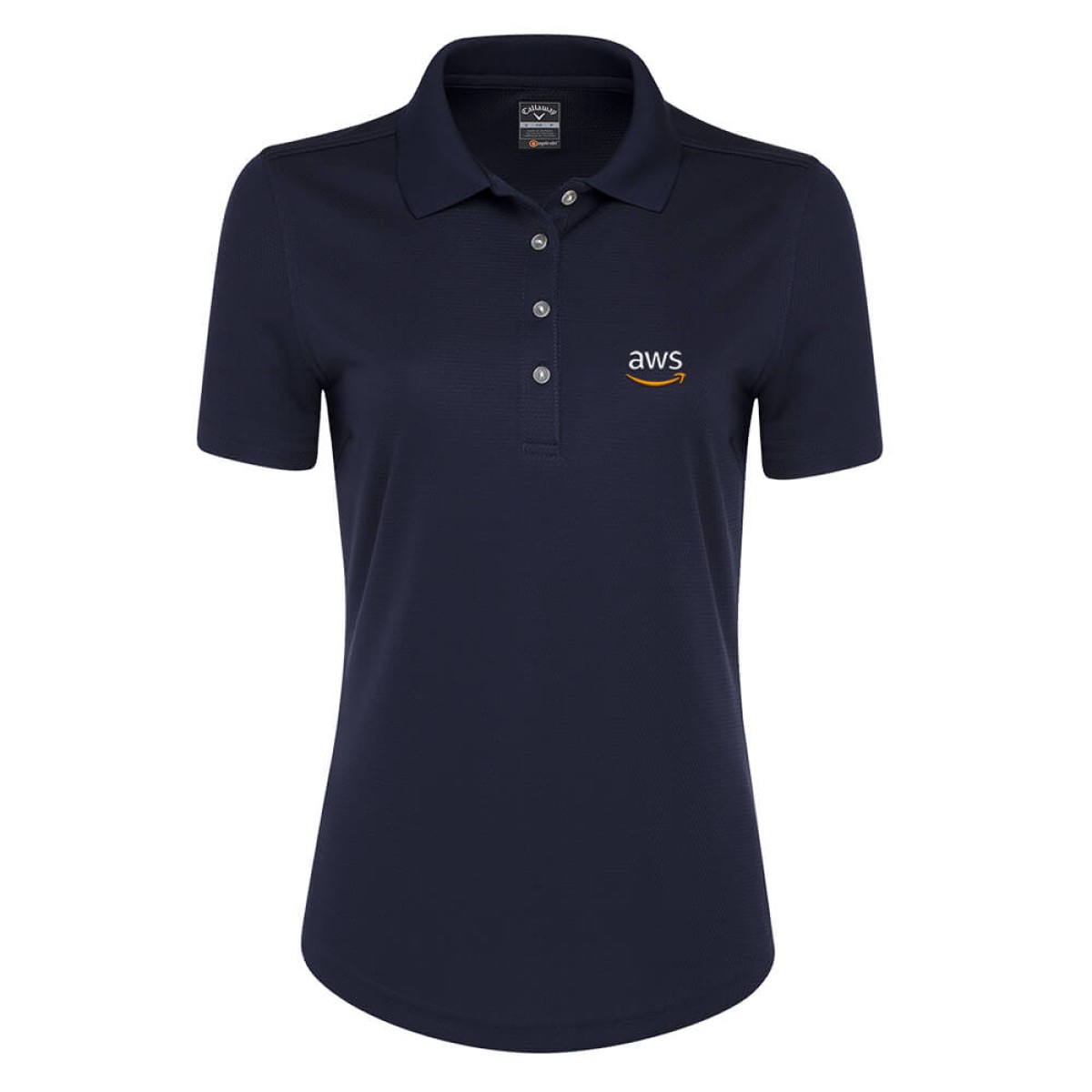 Custom Callaway Core Performance Ladies Polo in Navy - Decorated
