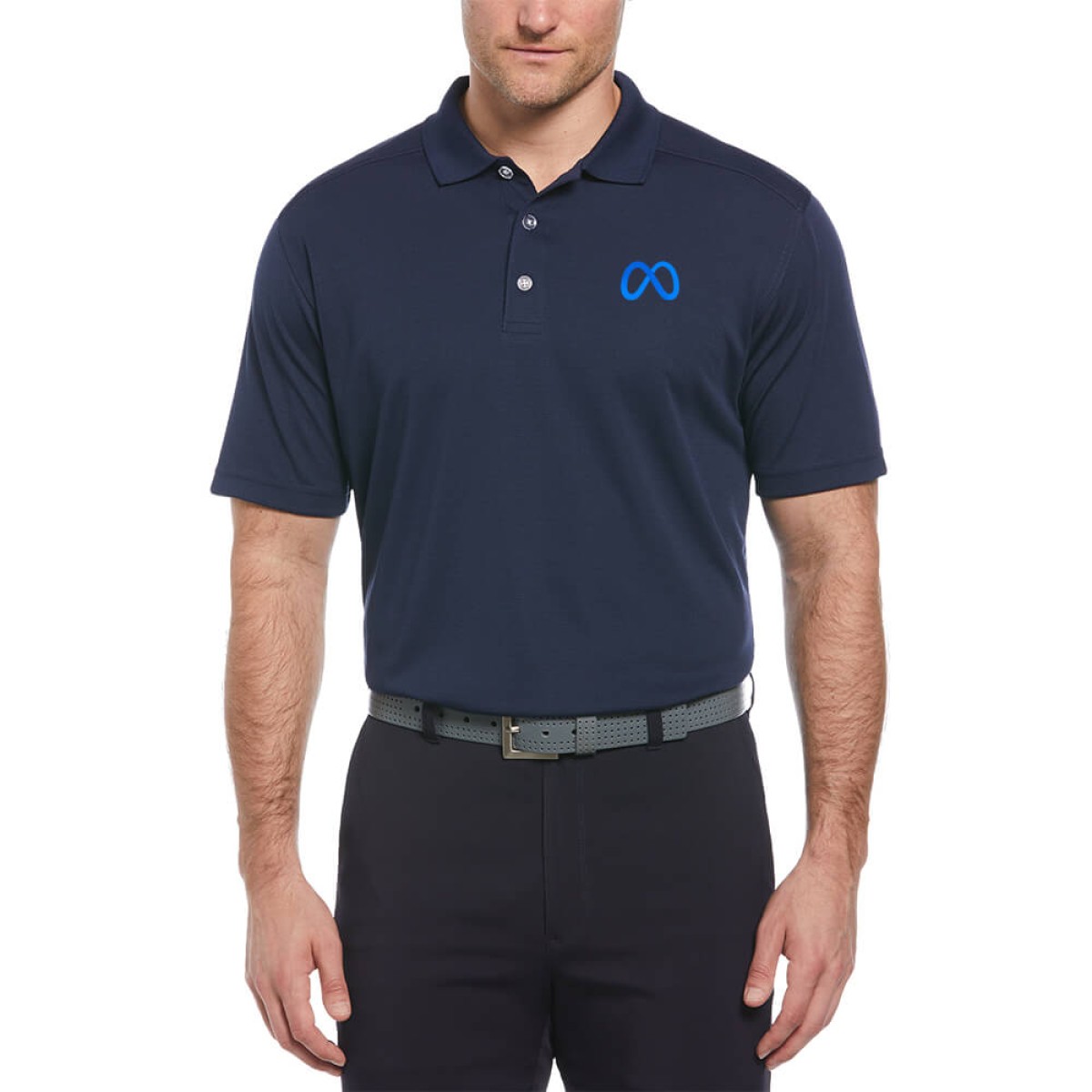 Custom Callaway Core Performance Men's Polo in Navy - Decorated