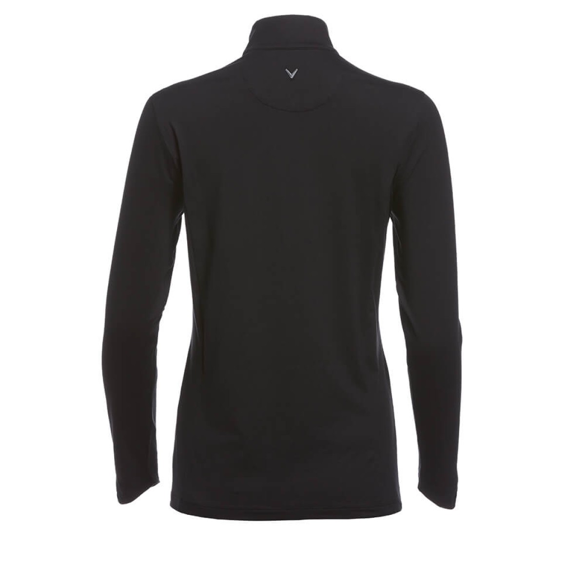 Custom Callaway Lightweight 1/4 Zip Ladies Pullover in Black - Alternate