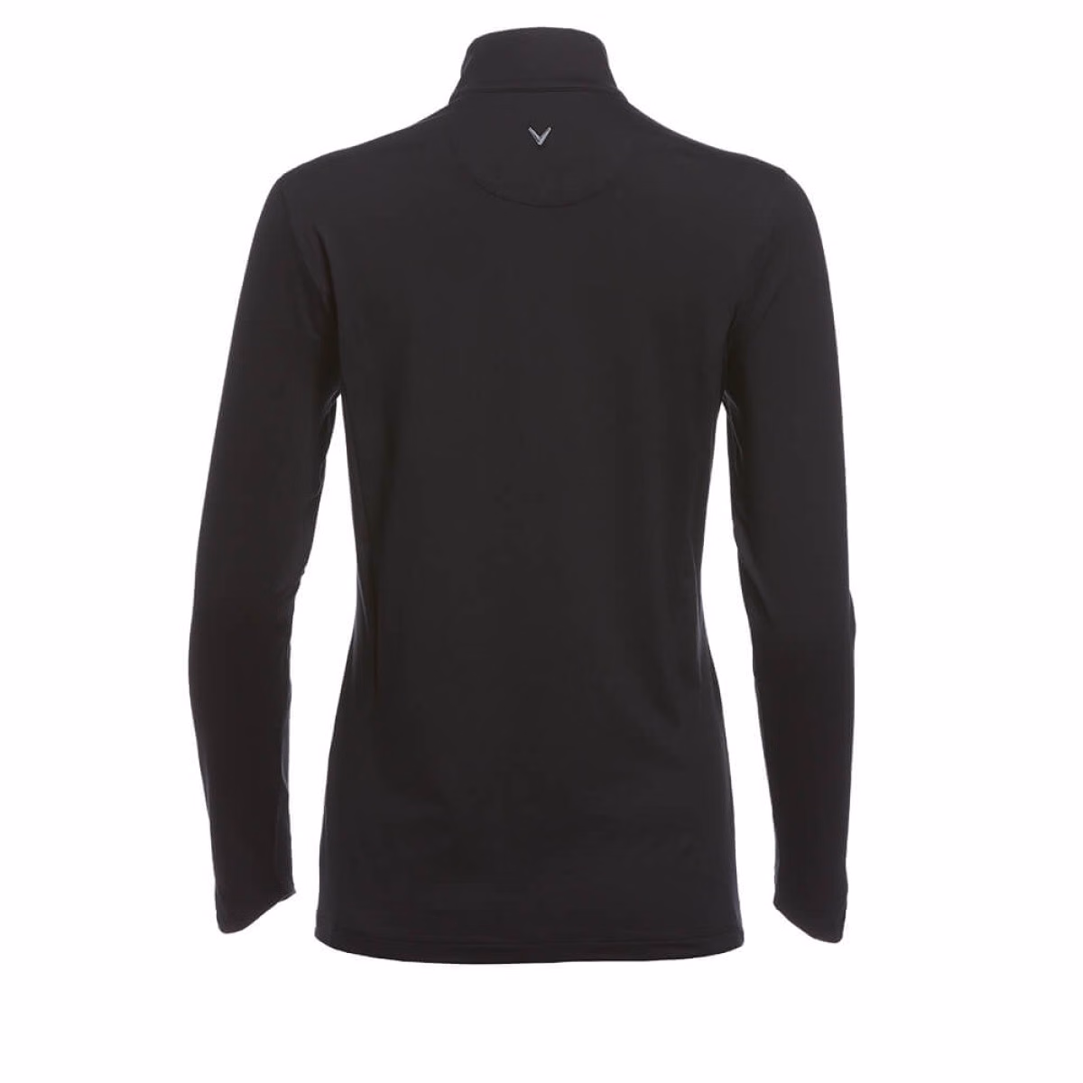Custom Callaway Lightweight 1/4 Zip Ladies Pullover in Black - Alternate