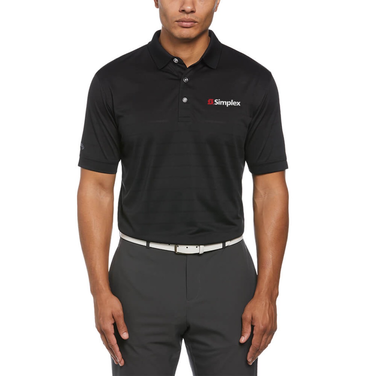 Custom Callaway Opti-Vent Men's Polo with Custom Logo