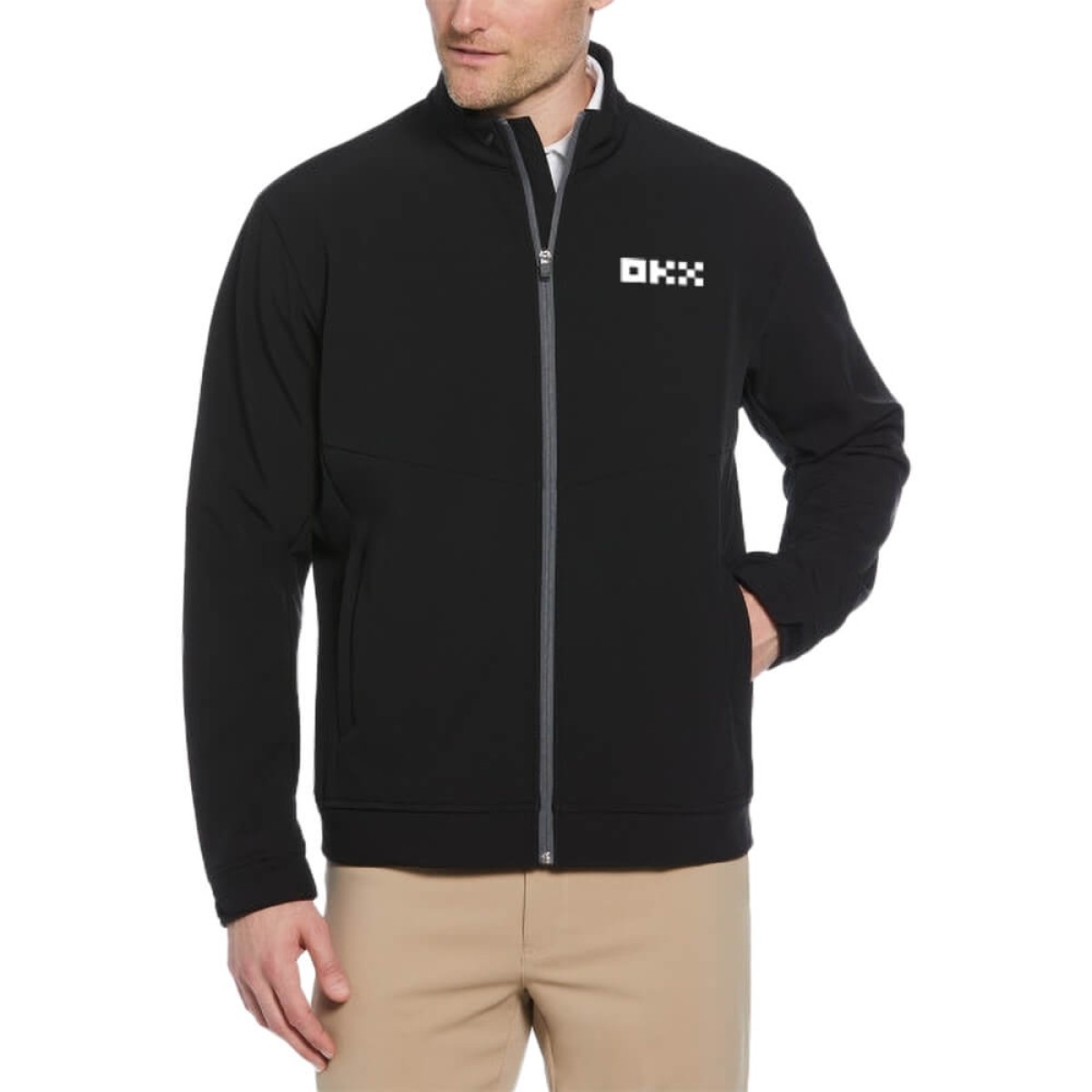 Custom Callaway Soft Shell Full-Zip Men's Jacket with Custom Logo