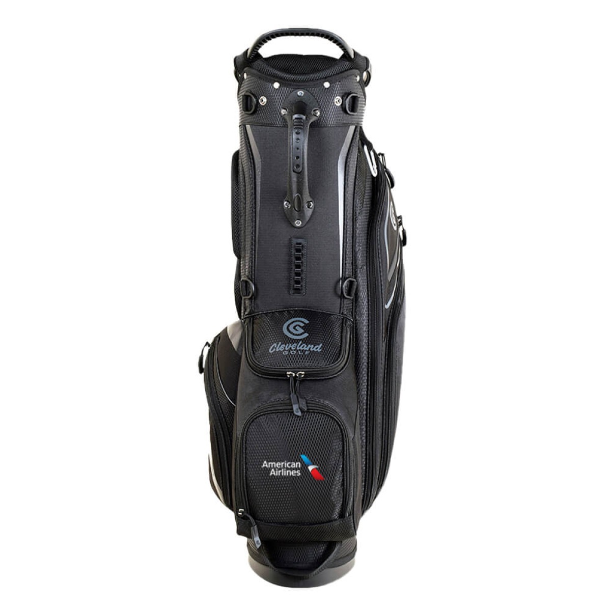 Custom Cleveland Golf Lightweight Stand Bag in Black - Alternate