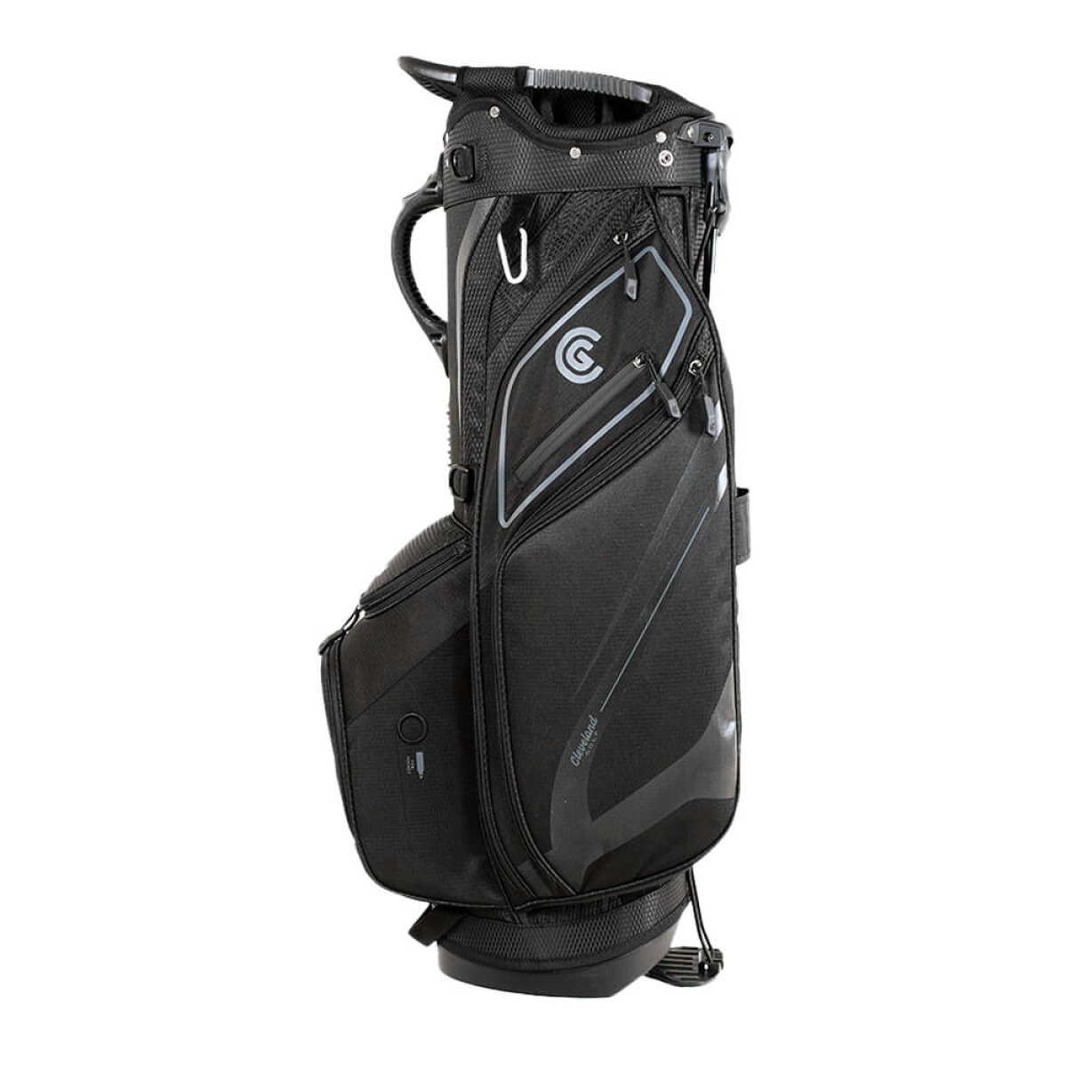 Custom Cleveland Golf Lightweight Stand Bag in Black - Blank