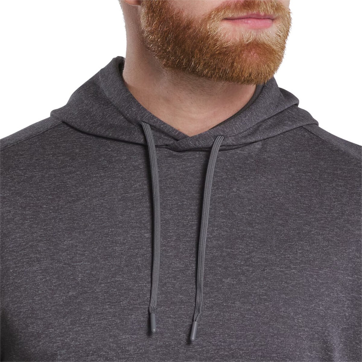 Custom Footjoy Men Lightweight Hoodie in Grey - Alternate