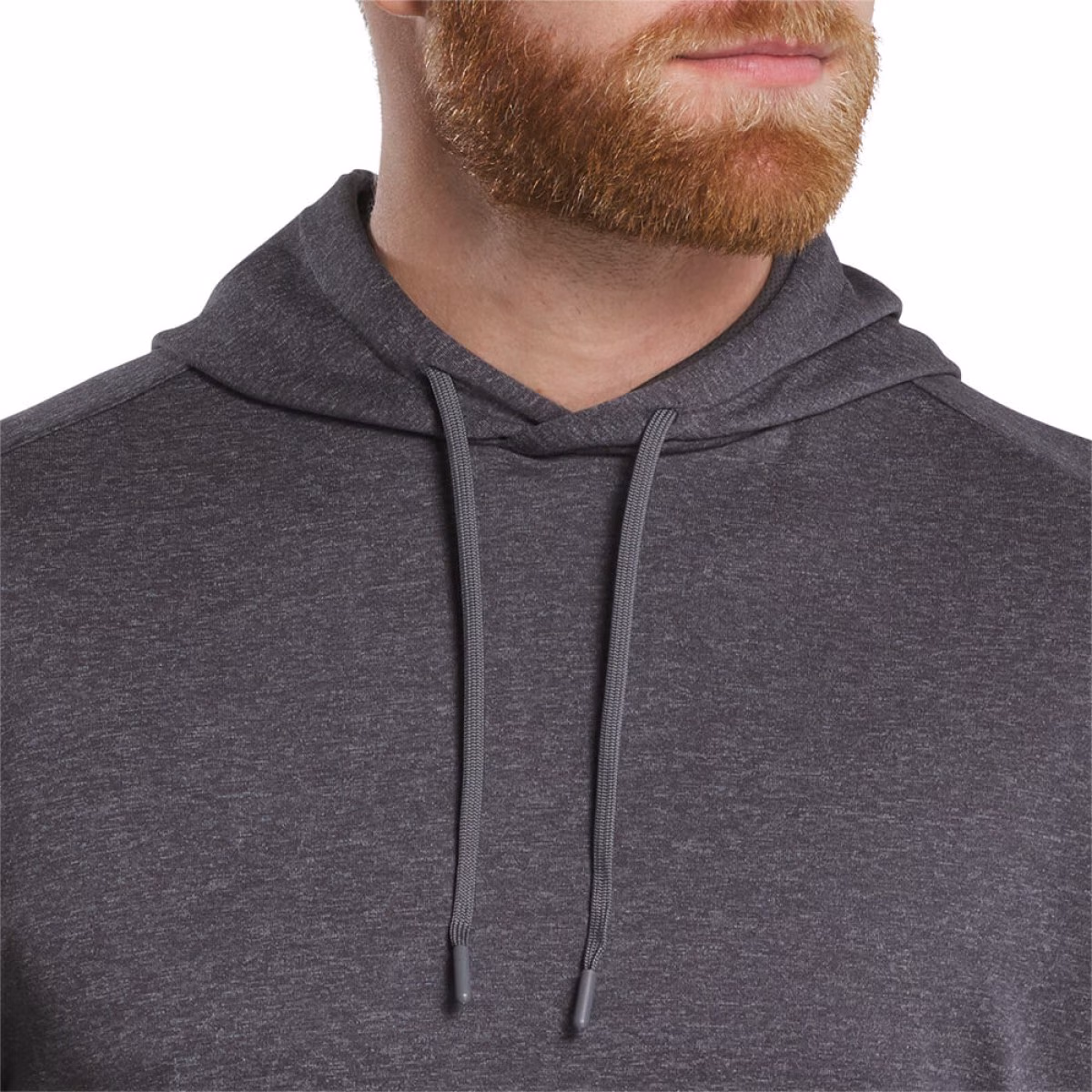 Custom Footjoy Men Lightweight Hoodie in Grey - Alternate