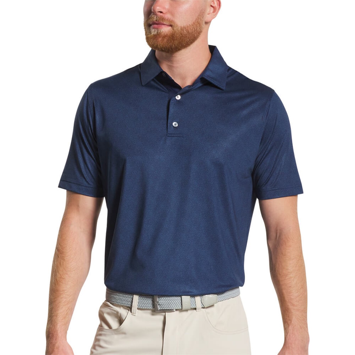 Custom Footjoy Men Speckle Lisle in Navy - Blank