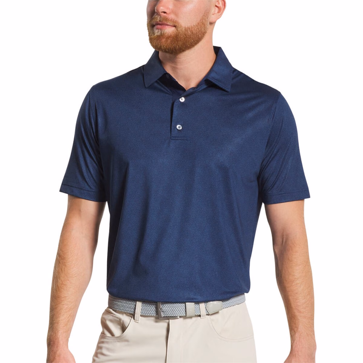 Custom Footjoy Men Speckle Lisle in Navy - Blank