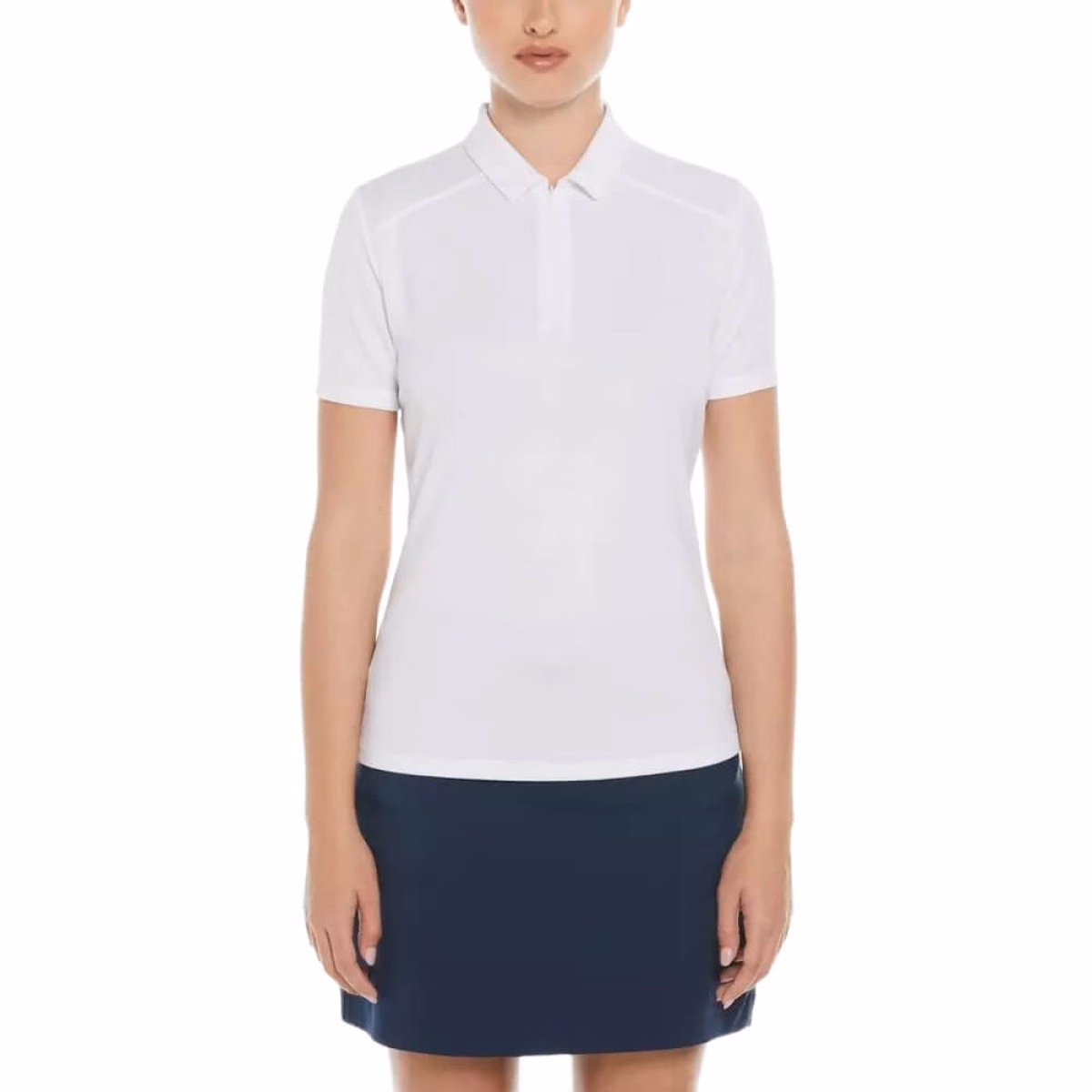Custom PGA Tour Airflux Ladies Polo in White - Blank