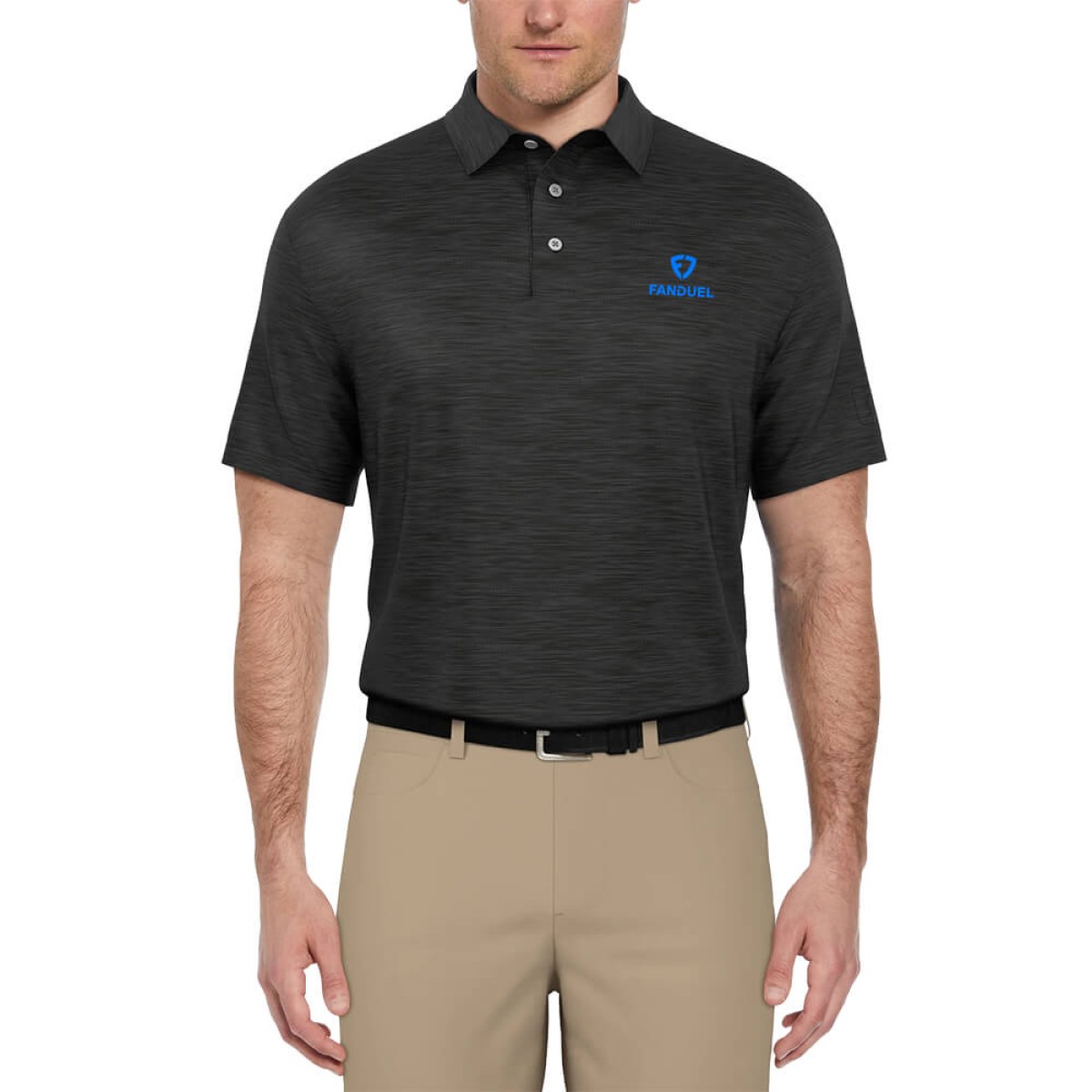 Custom PGA Tour Jaspe Airflux Men's Polo with Custom Logo