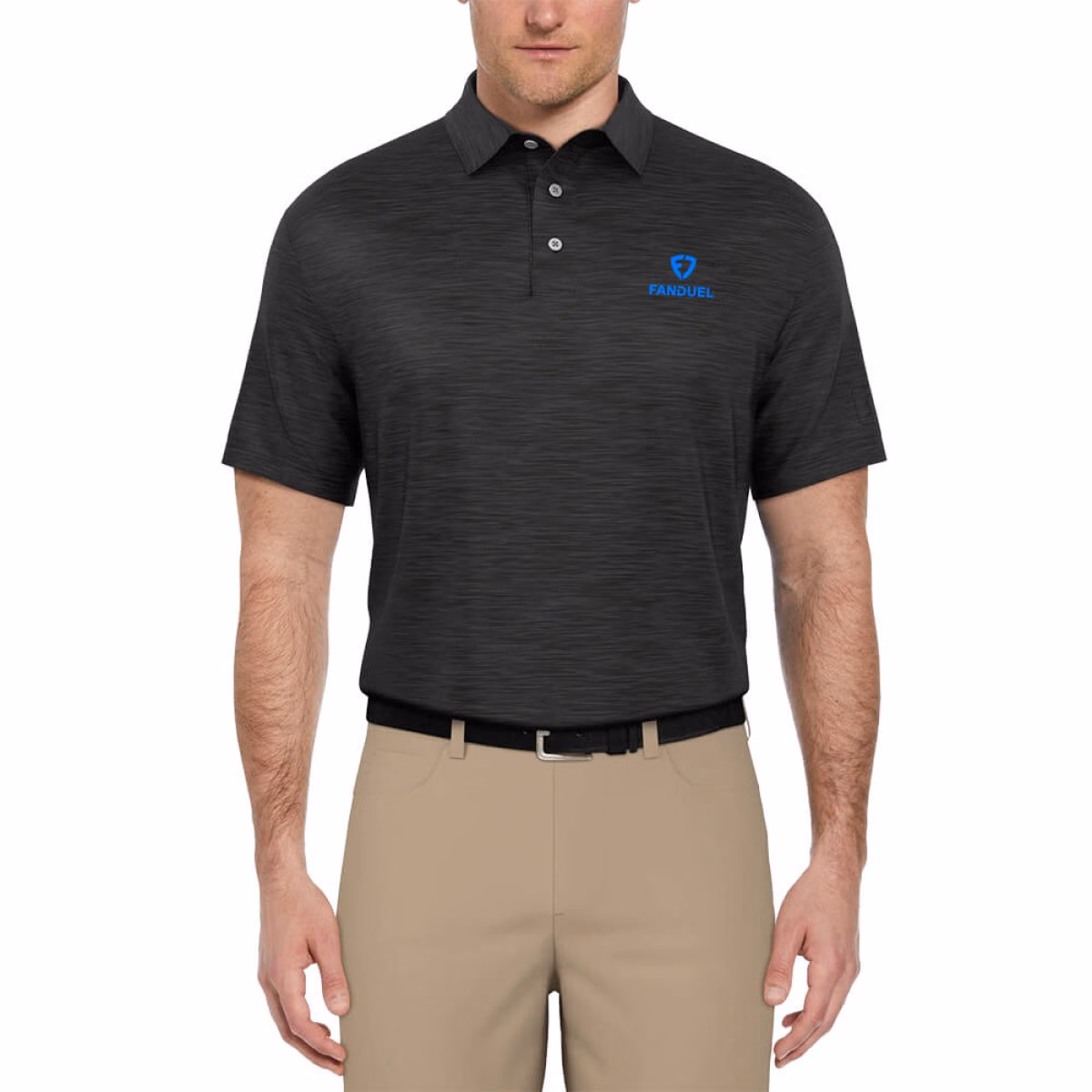 Custom PGA Tour Jaspe Airflux Men's Polo with Custom Logo