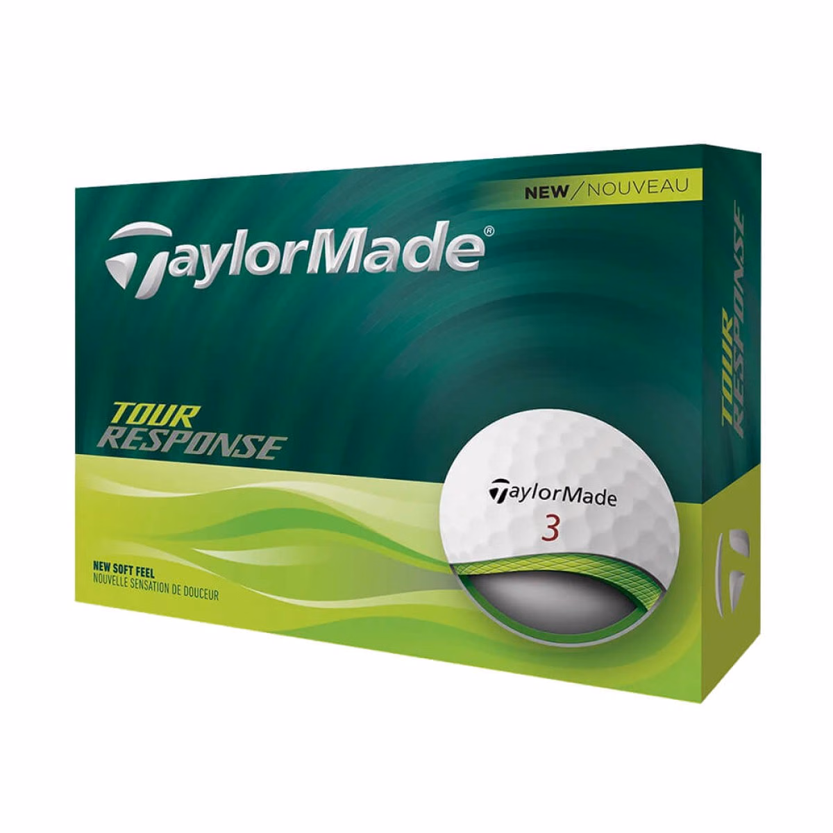 Custom TaylorMade Tour Response Golf Balls in White - Alternate