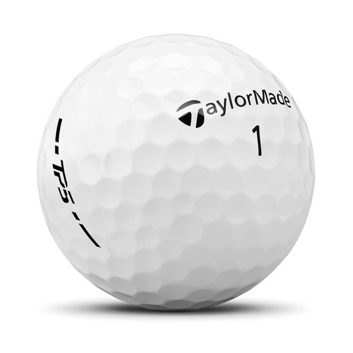 Custom TaylorMade TP5 Golf Balls in White - Alternate