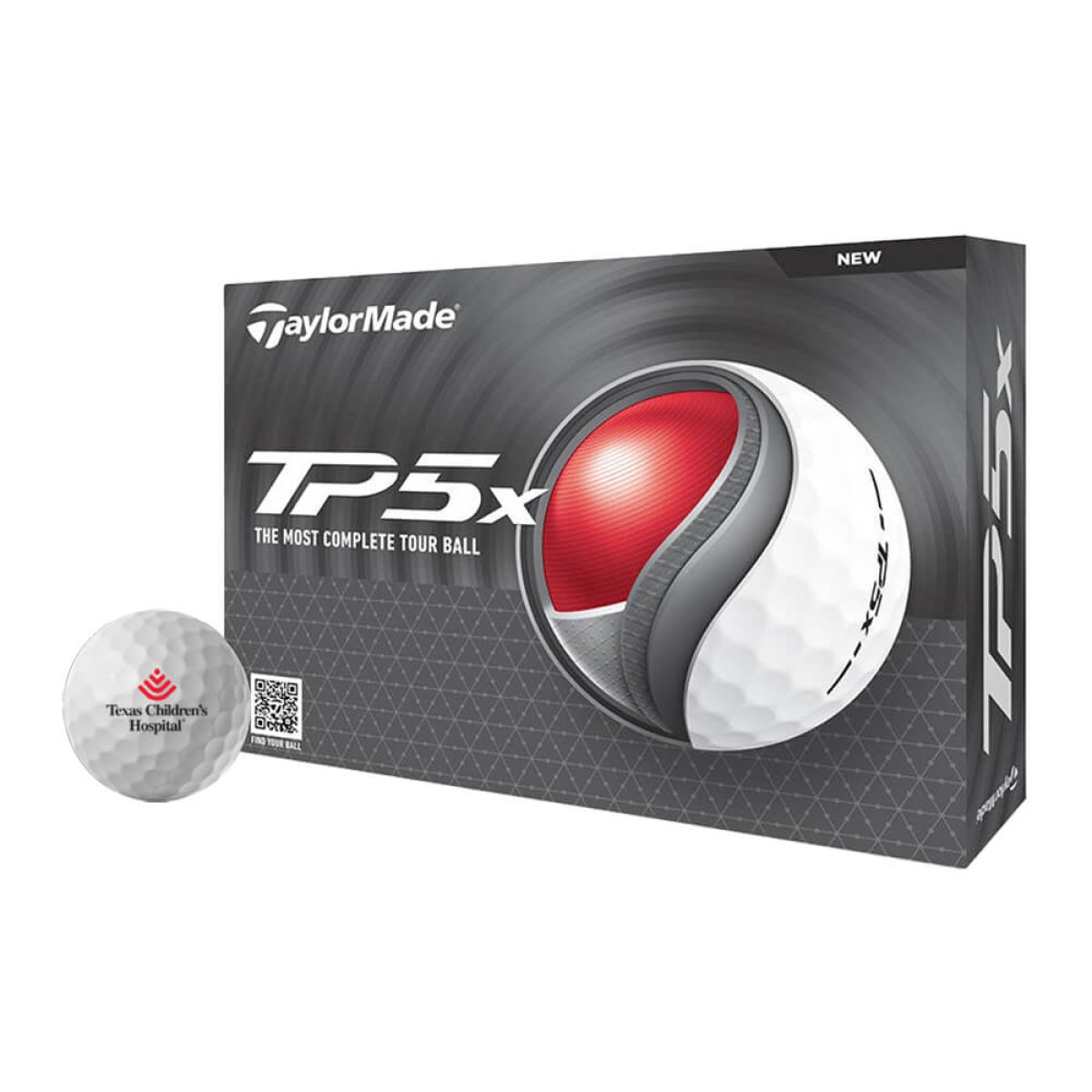 Custom TaylorMade TP5x Golf Balls with Logo