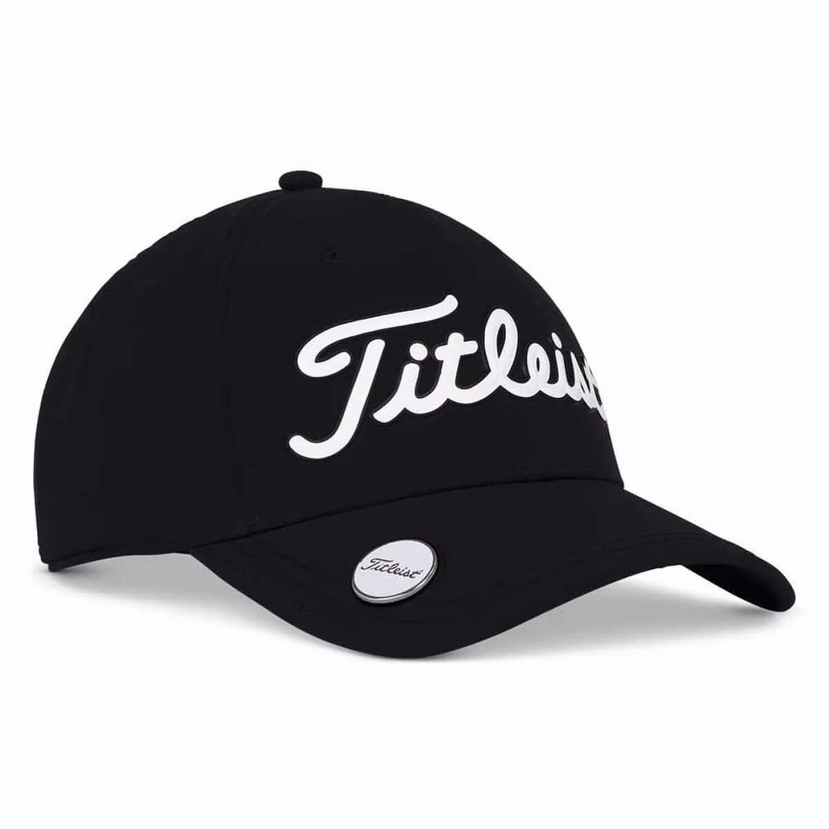 Custom Titleist Players Performance Ball Marker Hat in Black - Alternate