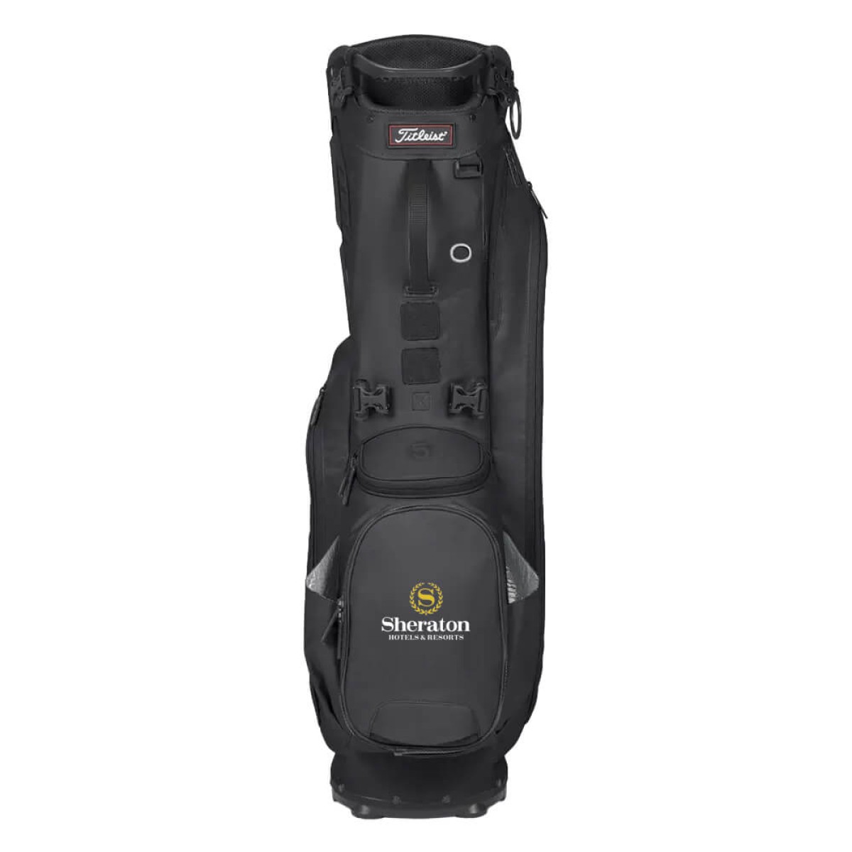Custom Titleist Players S5 Stand Bag in Black - Decorated