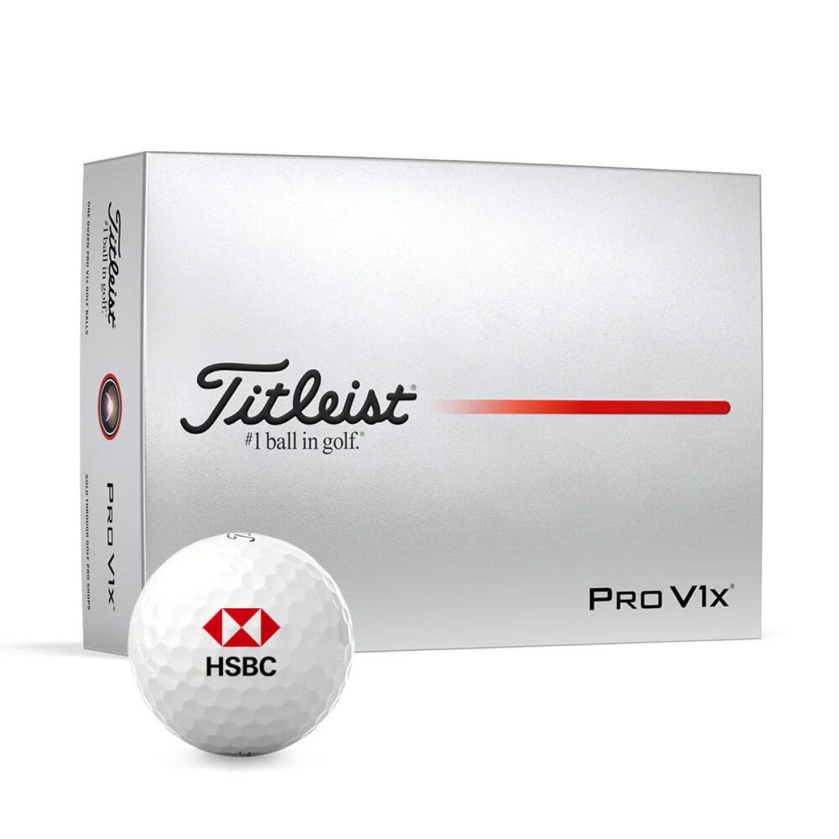 Custom Titleist Pro V1x Golf Balls with Logo