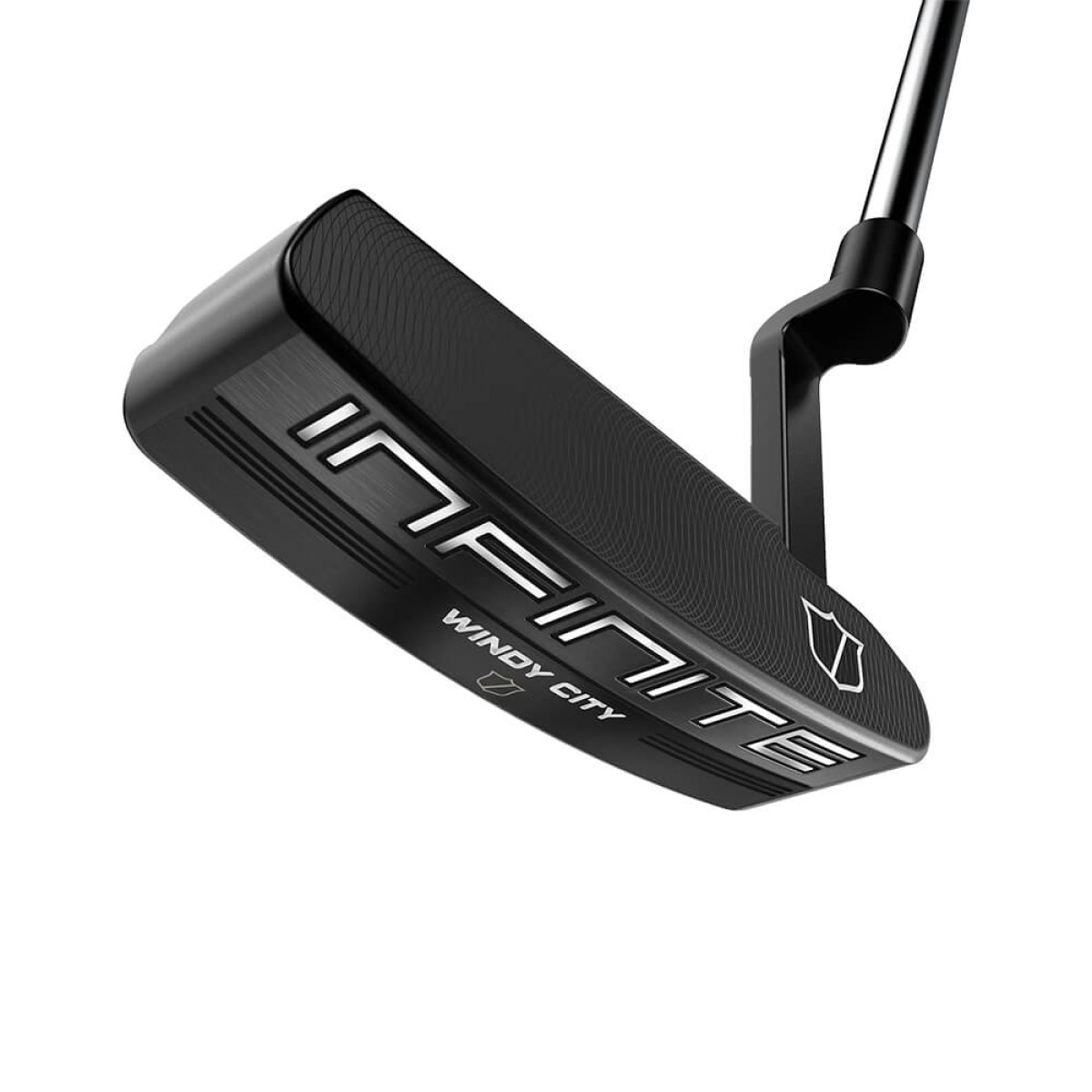 Custom Wilson Infinite® Windy City™ Right Hand Putter in Black - Decorated