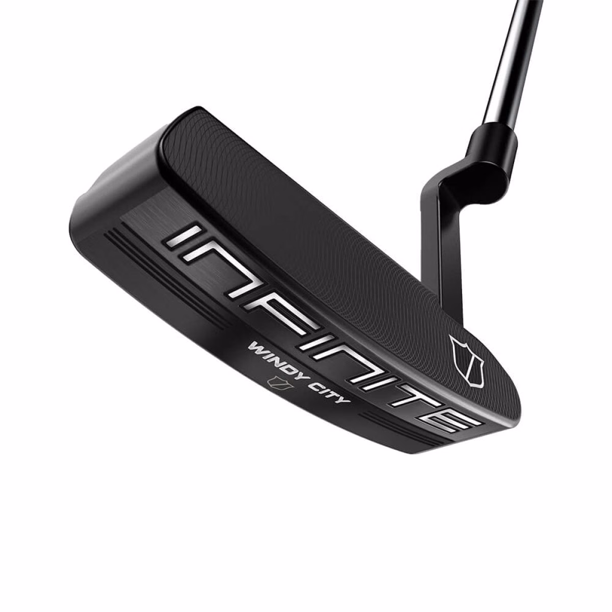 Custom Wilson Infinite® Windy City™ Right Hand Putter in Black - Decorated