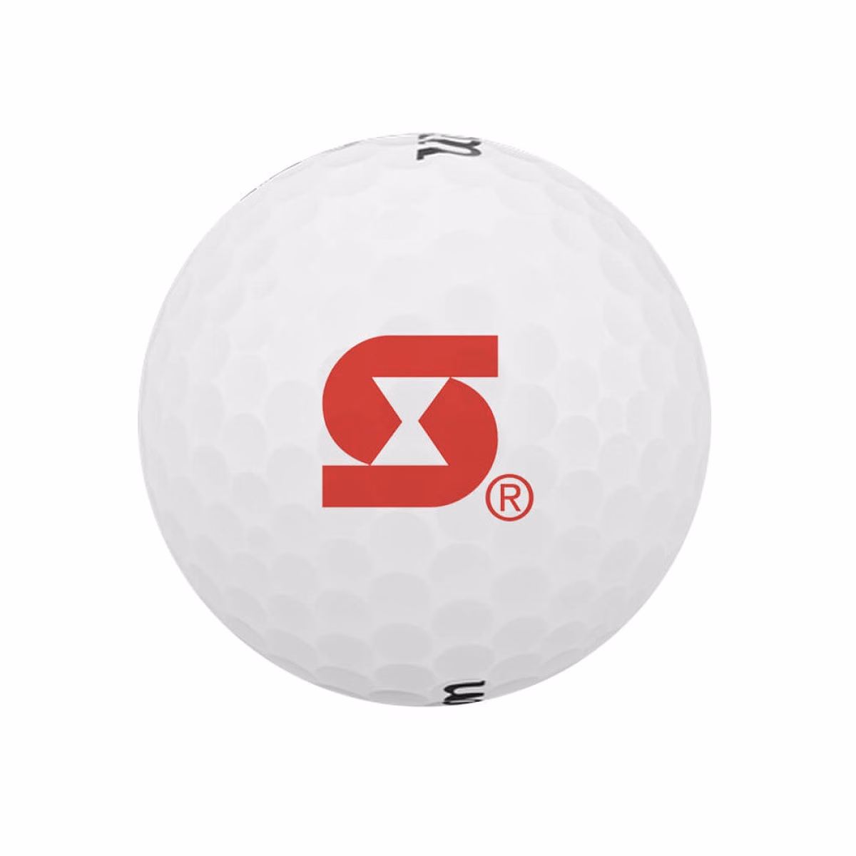 Custom Wilson Triad Golf Balls in White - Decorated